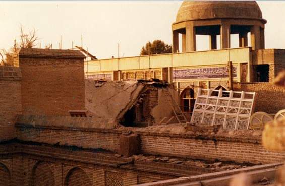 تخریب بیت مبارک در شیراز